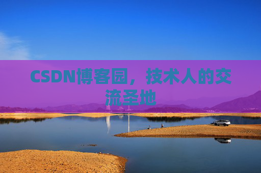 CSDN博客园，技术人的交流圣地